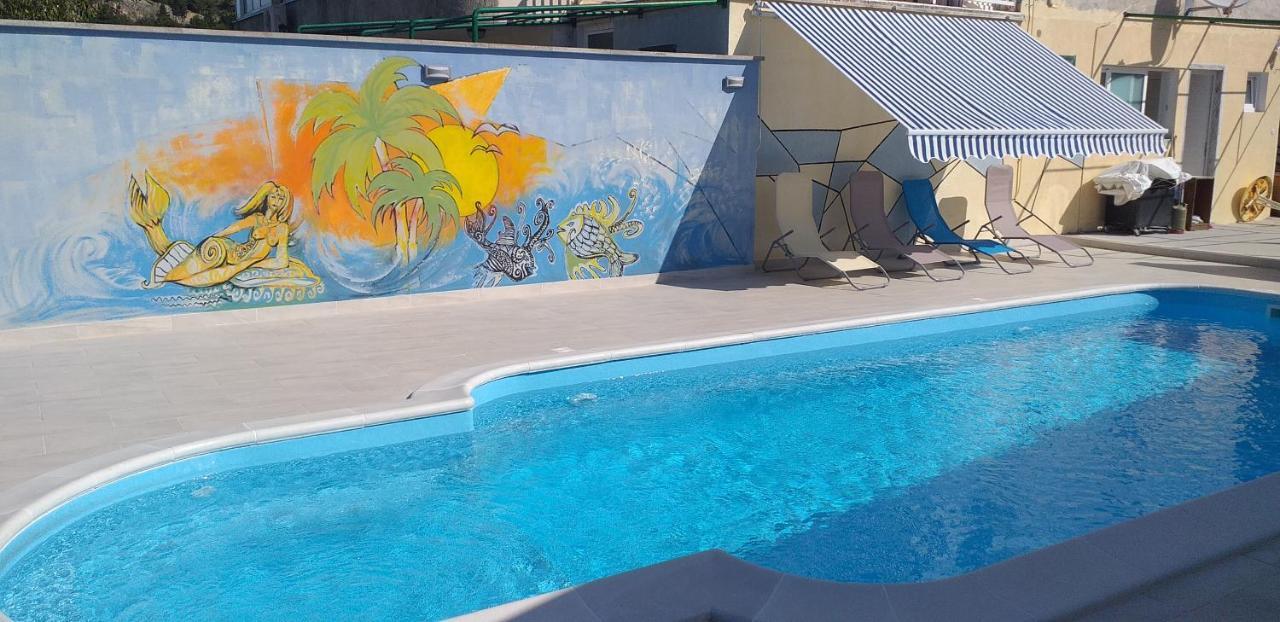 Studio Apartmani Sehic Krvavica Kültér fotó